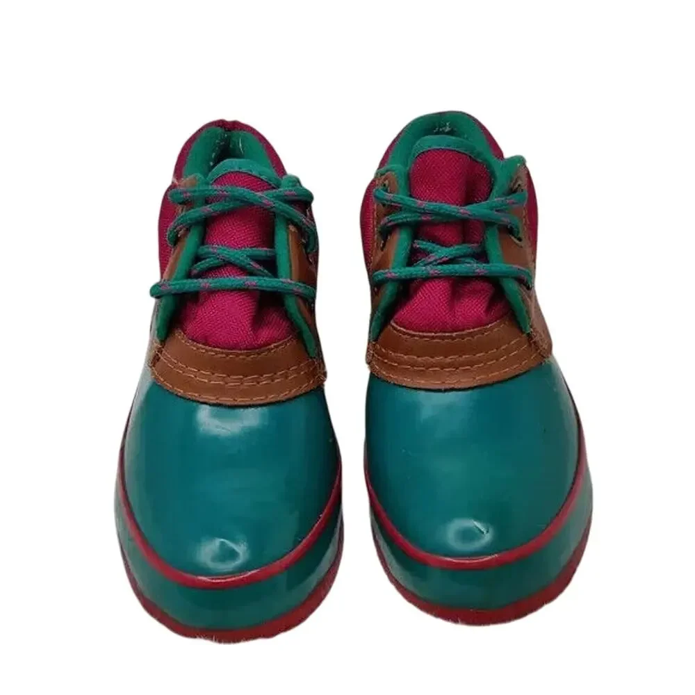 Vintage Pink Rain Shoes by kestrl Size US 6